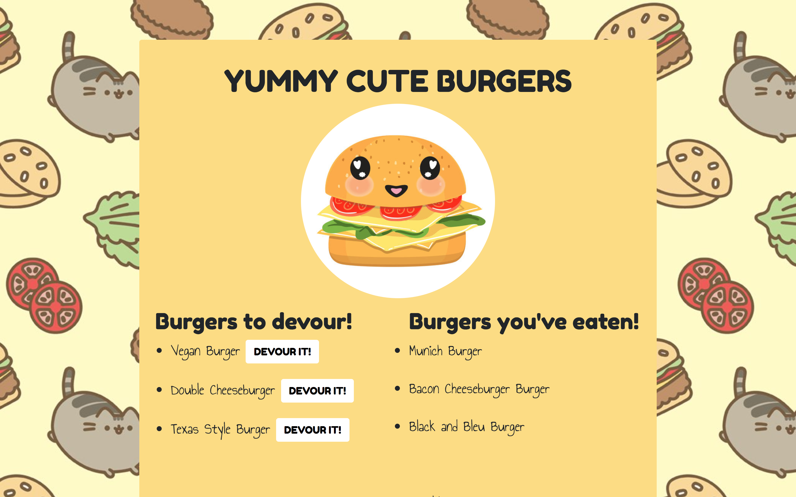 burger app